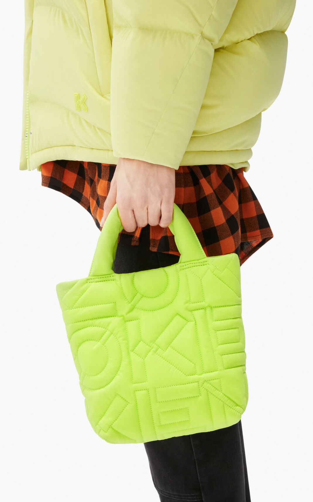 Sac À Main Kenzo Homme Arctik small Vert Clair BSWGL-2435